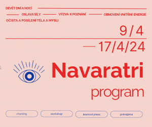 Navaratri Iyengar Yoga Institut Praha 9. - 4. - 17. 4. 2024